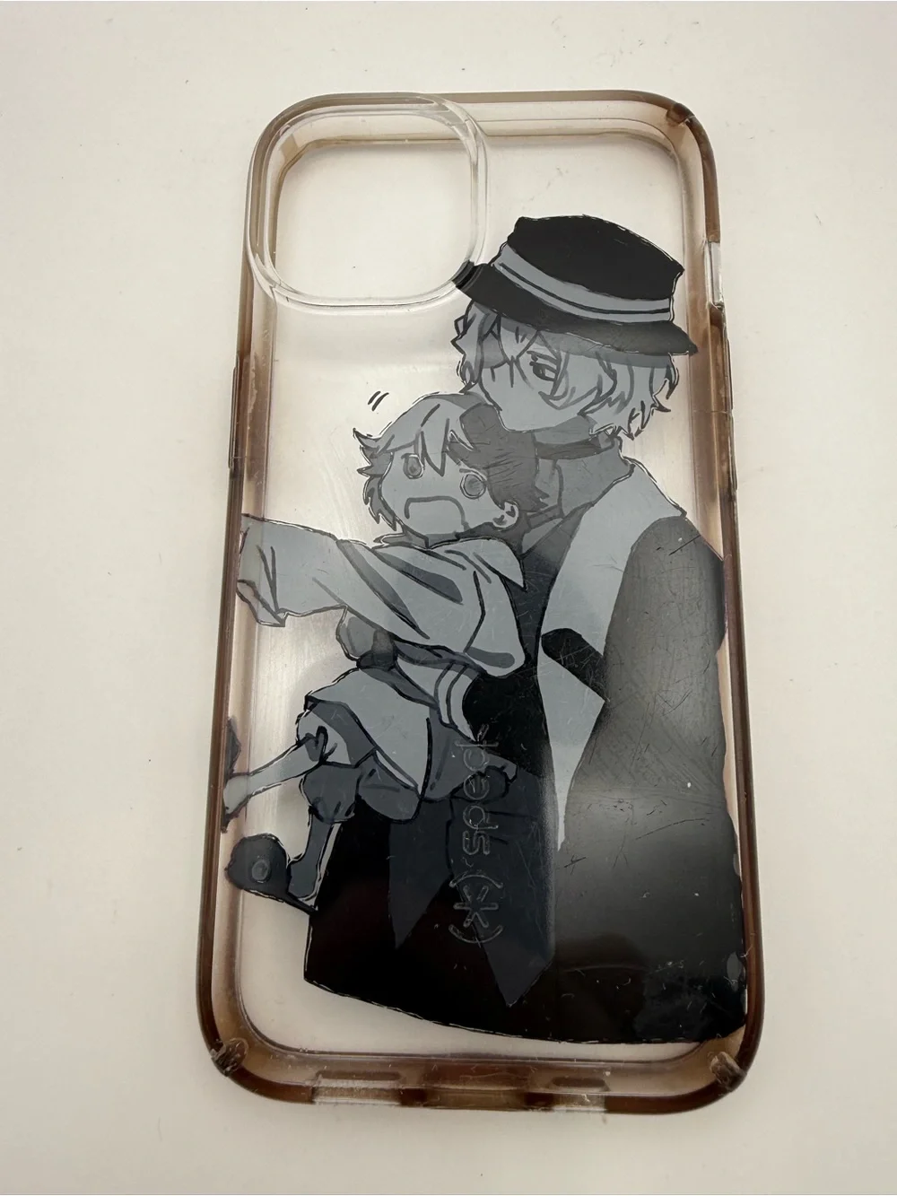 iPhone 13 Phone Case Matte Clear Bungou Stray Dogs Phone Case